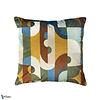 Housse de Coussin Reciproque-Kussen-Casamance-Cushion-Multico Olive-45 x 45 cm-Selected Interiors