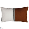 Housse de Coussin Rime-Casamance-kussen-cushion-kissen-Nacre Terre de Sienne-50 x 30 cm-Selected Interiors