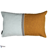 Housse de Coussin Rime-Casamance-kussen-cushion-kissen-Vert de Gris Ocre-50 x 30 cm-Selected Interiors