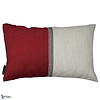 Housse de Coussin Rime-Casamance-kussen-cushion-kissen-Grenat Grege-50 x 30 cm-Selected Interiors