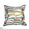 Housse de Coussin Strates-Kussen-Casamance-Bronze Olive-45 x 45 cm-Selected Interiors
