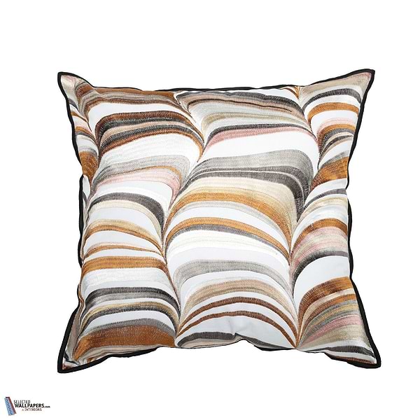 Housse de Coussin Strates-Kussen-Casamance-Ambre Rose Poudre-45 x 45 cm-Selected Interiors