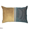 Housse de Coussin Zebu kussen-Casamance-Moutarde Topaze-60 x 40 cm-Selected Wallpapers-Interiors
