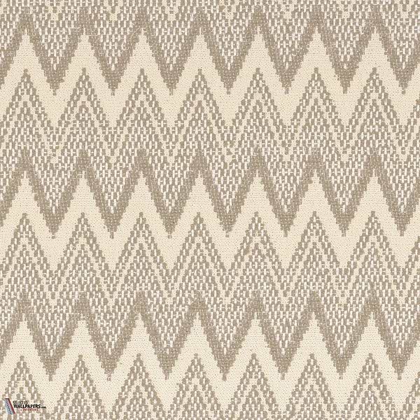 Hozho stof-Casamance-Beige-Meter (M1)-Selected Wallpapers-Interiors