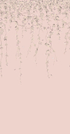 Hummingbirds Flora-Cole & Son-Stone on Rose Quartz-Set-Selected-Wallpapers-Interiors
