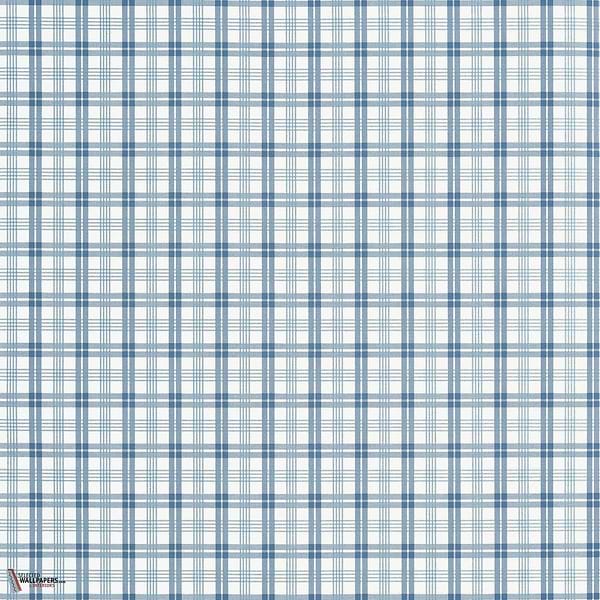 Huntley Plaid behang-Thibaut-wallpaper-tapete-Blue-Rol-Selected-Wallpapers-Interiors