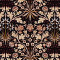 Hyacinth behang-House of Hackney-wallpaper-tapete-Black-200 cm-Selected-Wallpapers-Interiors