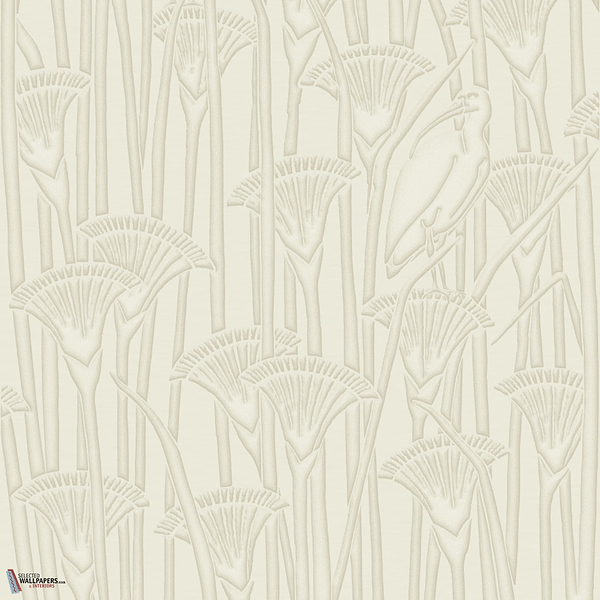 Ibis behang-Arte-Off-white-Paneel-Selected Wallpapers-Interiors