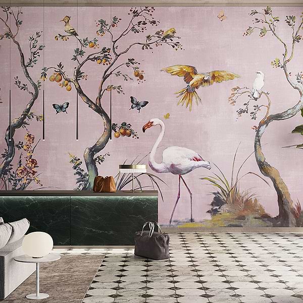 Ibis-behang-Tapete-Inkiostro Bianco-Selected Wallpapers