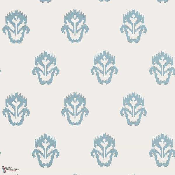 Indian wells behang-Thibaut-Spa blue-Rol-Selected Wallpapers-Interiors