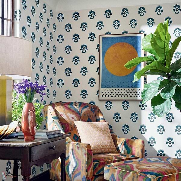 Indian wells behang-Thibaut-Selected Wallpapers-Interiors