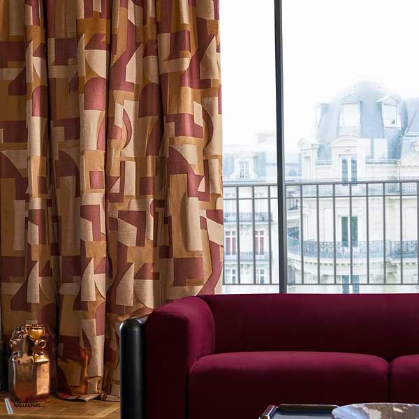 Influence stof-Casamance-Selected Wallpapers-Interiors