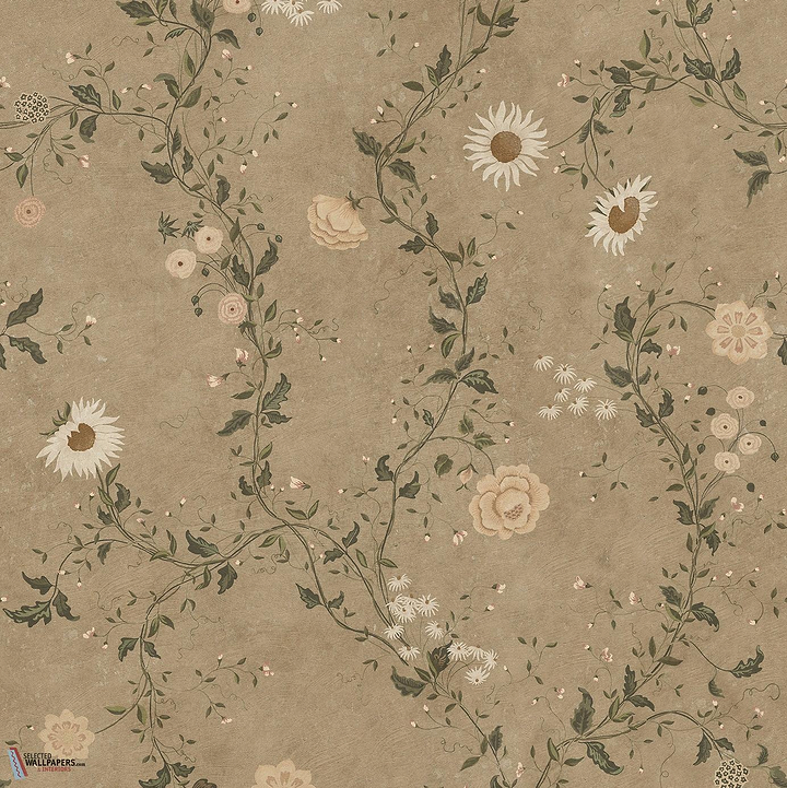 Inger behang-Sandberg-Brown-Mattic-M2-Selected Wallpapers-Interiors