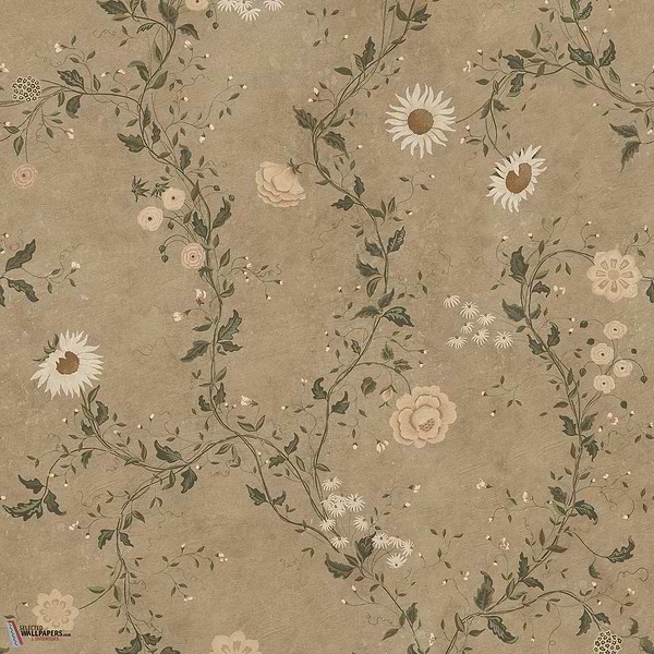 Inger behang-Sandberg-Brown-Mattic-M2-Selected Wallpapers-Interiors