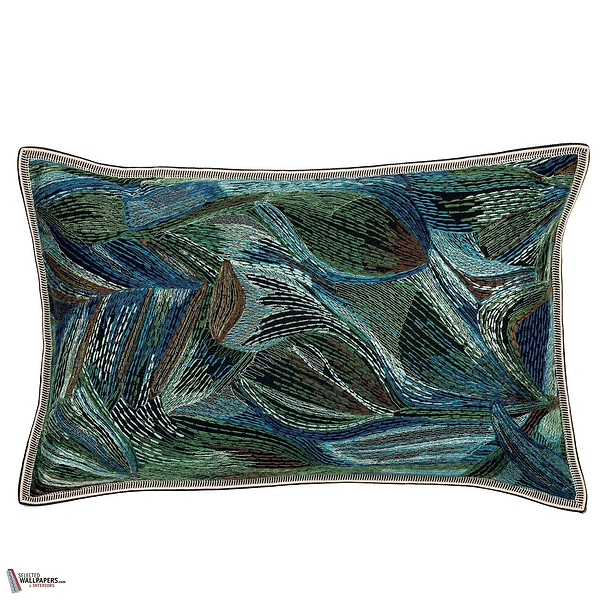 Iridis kussen-Casamance-Multico Bleu-30 x 50 cm-Selected Wallpapers-Interiors