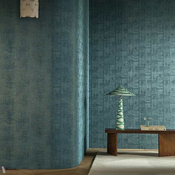 Irisor wallpaper-Casamance-Selected Wallpapers-Interiors