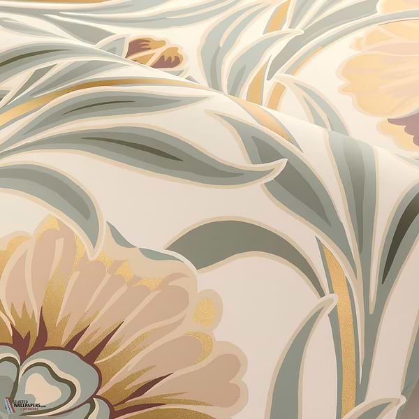 Isadora behang-Casamance-Selected Wallpapers-Interiors