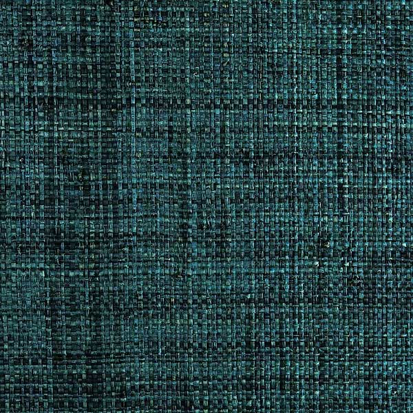 Island Raffia-Phillip Jeffries-wallpaper-behang-Tapete-wallpaper-Teal Hinterland-Rol-Selected Wallpapers