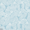 Island orchid behang-Thibaut-Light blue-Rol-Selected Wallpapers-Interiors