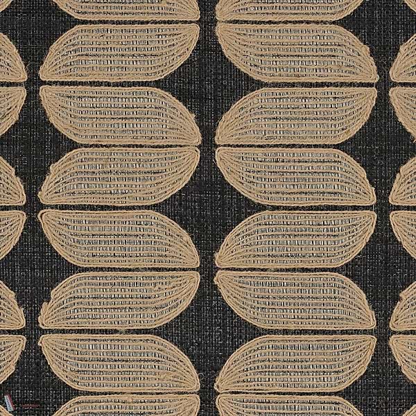 Isola behang-Casamance-Carbone Naturel-Rol-Selected Wallpapers-Interiors