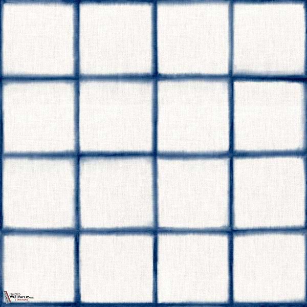 Itajime behang-Coordonne-Indigo-Non Woven-Rol-Selected Wallpapers-Interiors