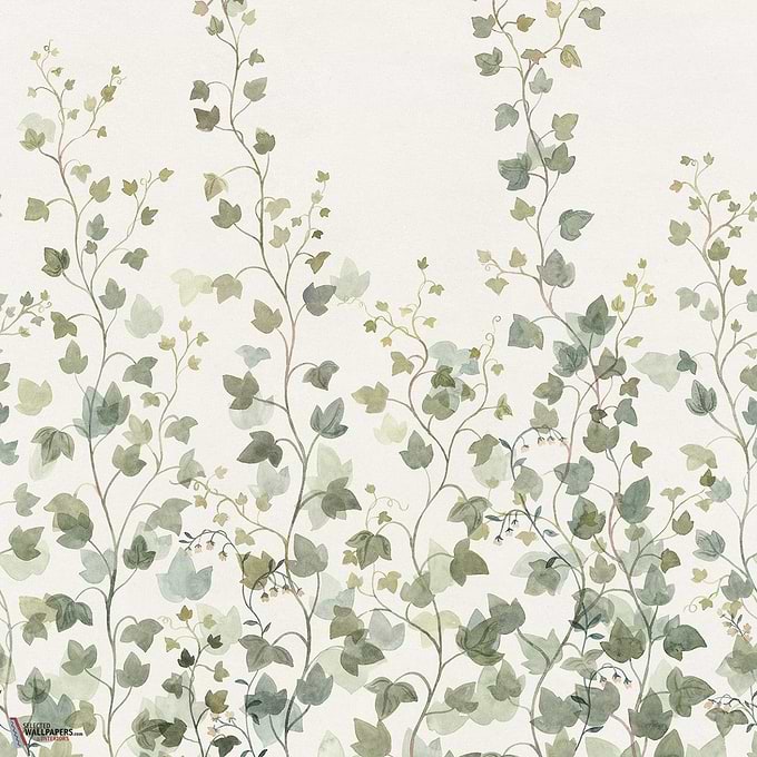 Ivy behang-Sandberg-Green-Mattic-M2-Selected Wallpapers-Interiors