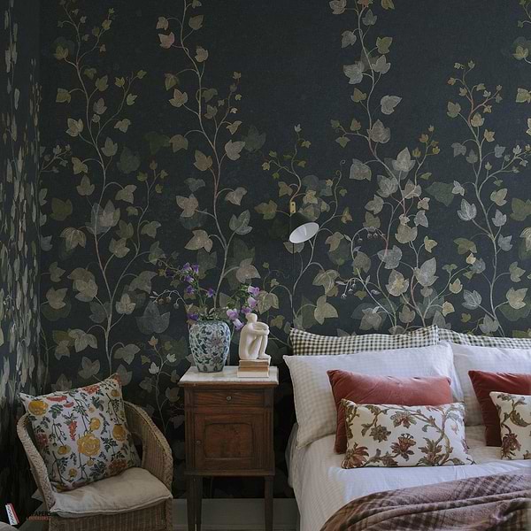Ivy behang-Sandberg-Selected Wallpapers-Interiors