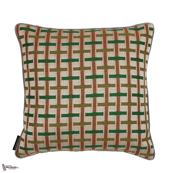 Ivy kussen-Casamance-Orange-45 x 45 cm-Selected Wallpapers-Interiors