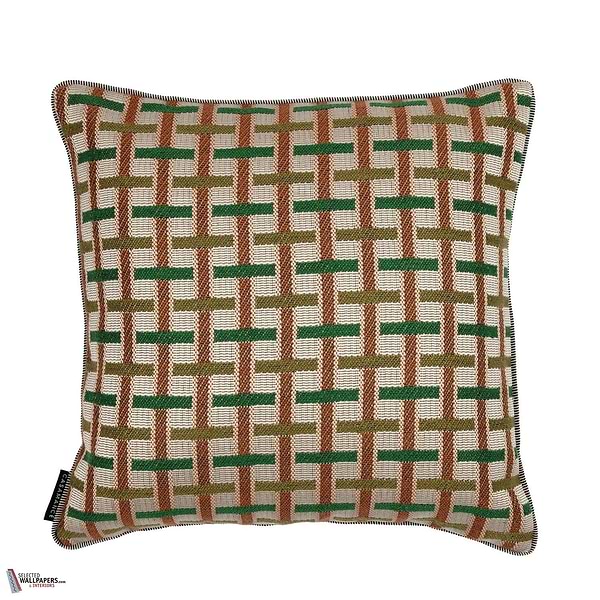 Ivy kussen-Casamance-Orange-45 x 45 cm-Selected Wallpapers-Interiors