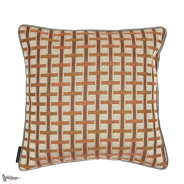 Ivy kussen-Casamance-Vert-45 x 45 cm-Selected Wallpapers-Interiors