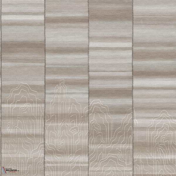 Iwa behang-Masureel-Silver-Paneel A-260 cm-Selected Wallpapers-Interiors