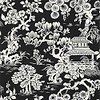 Japanese Garden-Behang-Tapete-Thibaut-Black-Rol-T13308-Selected Wallpapers
