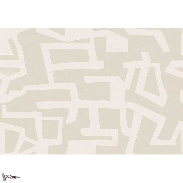 Jean Michel #1 behang-behang-LondonArt-Selected Wallpapers &amp; Interiors