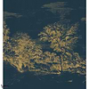 Jouvence behang-Casamance-Encre/Dore-Set-Selected Wallpapers-Interiors