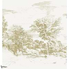 Jouvence behang-Casamance-Perle/Dore-Set-Selected Wallpapers-Interiors