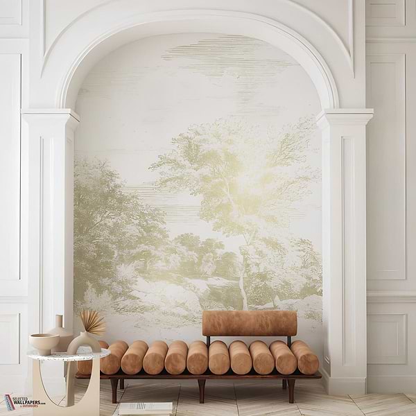 Jouvence behang-Casamance-Selected Wallpapers-Interiors