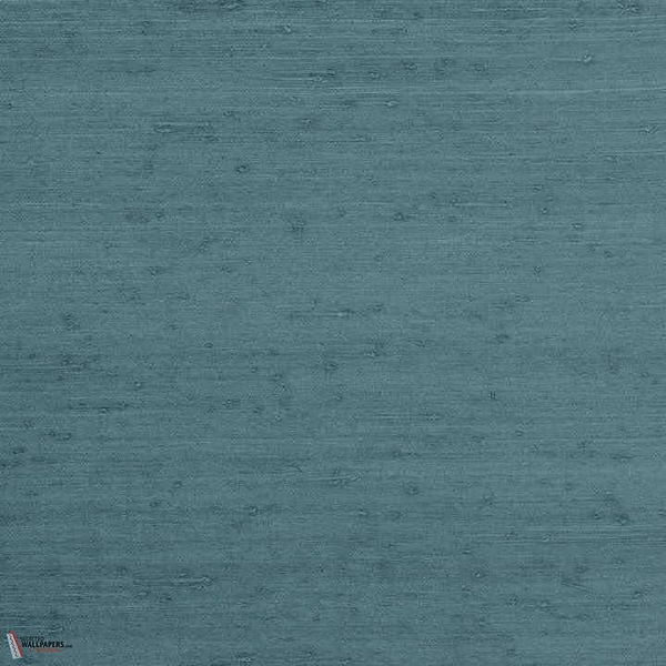 Juicy Jute II-behang-Phillip Jeffries-Tantalizing Teal-Rol-4819-Selected Wallpapers