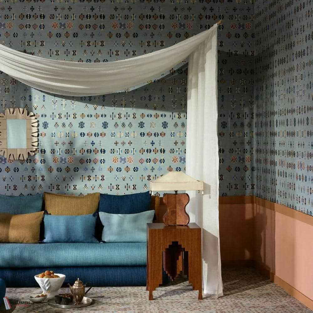 Kasbah behang-Pierre Frey-Selected Wallpapers-Interiors