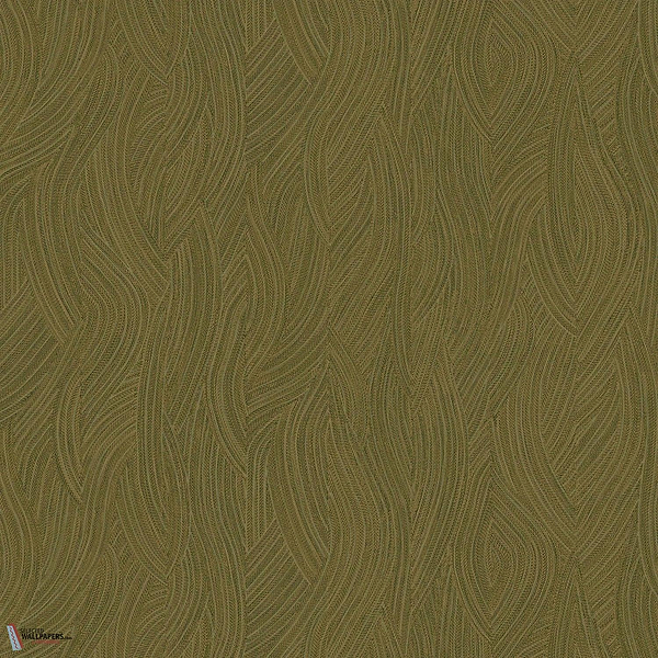 Kashmir behang-Casamance-Kaki/Dore-Rol-Selected Wallpapers-Interiors