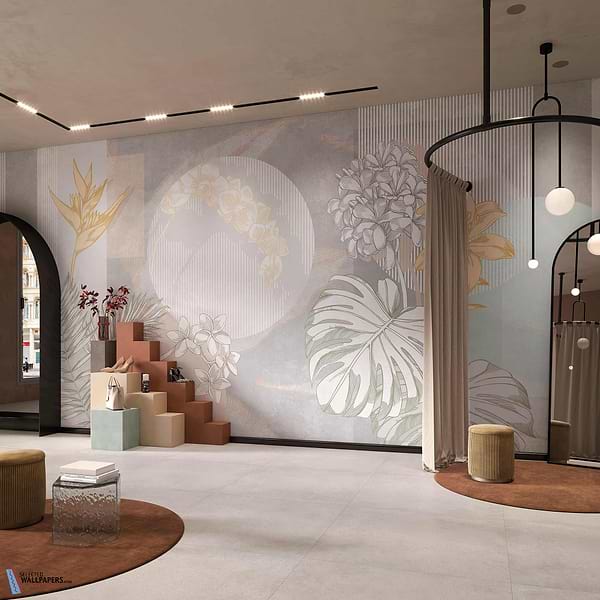 Kauai Flowers-Tecnografica-wallpaper-behang-Tapete-wallpaper-Selected Wallpapers