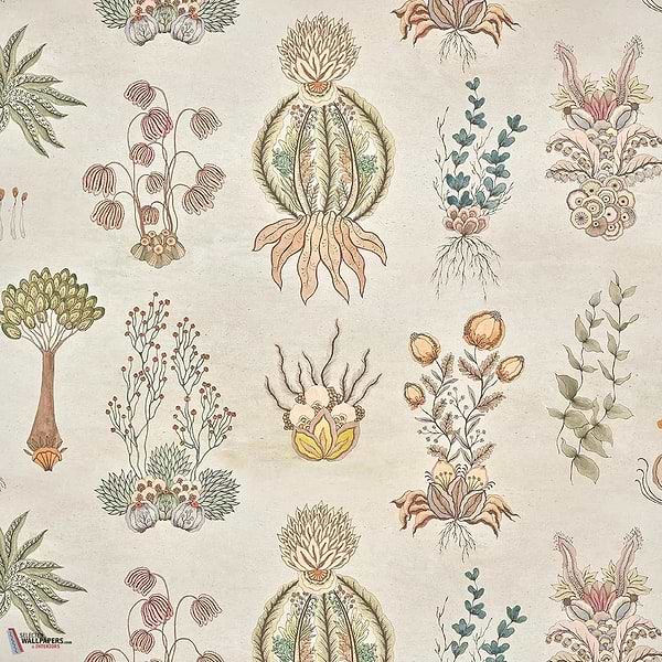 Keiko behang-Pierre Frey-wallpaper-tapete-Lie de Vin-Meter (M1)-Selected-Wallpapers-Interiors