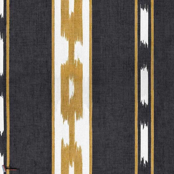 Kente behang-Coordonne-Black-Non Woven-Rol-Selected Wallpapers-Interiors