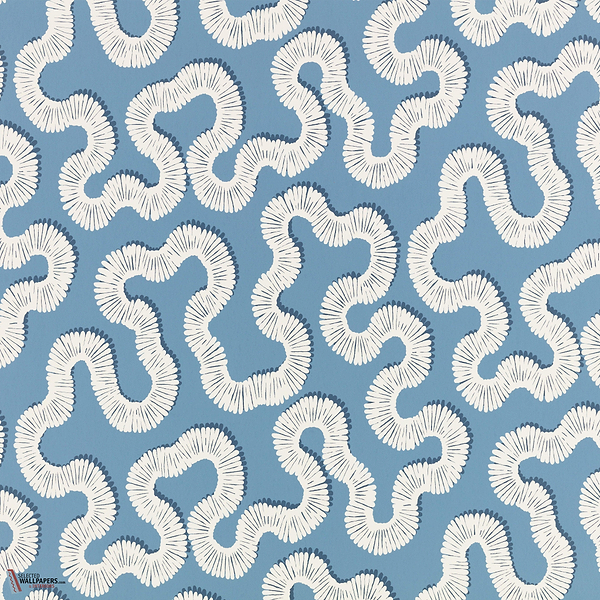 Kezia behang-Romo-Boathouse Blue-Rol-Selected Wallpapers-Interiors