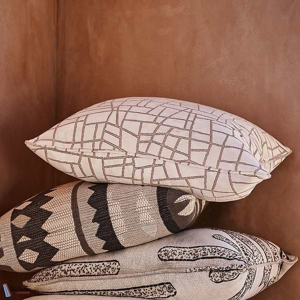 Kiesler Kussen-Zinc Textile-wallpaper-behang-Tapete-wallpaper-Selected Wallpapers