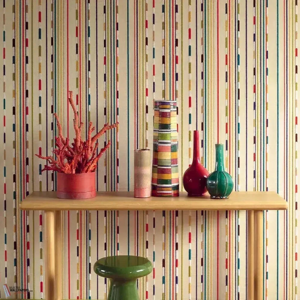 Kikori behang-Pierre Frey-Selected Wallpapers-Interiors