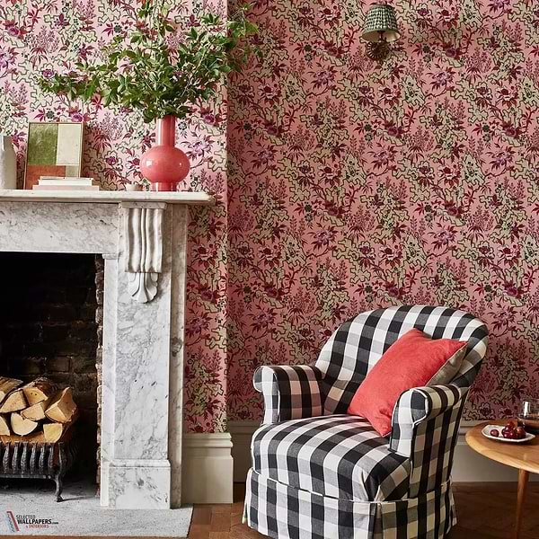 Kilburn's Maze behang-1838 wallcoverings-Selected Wallpapers-Interiors