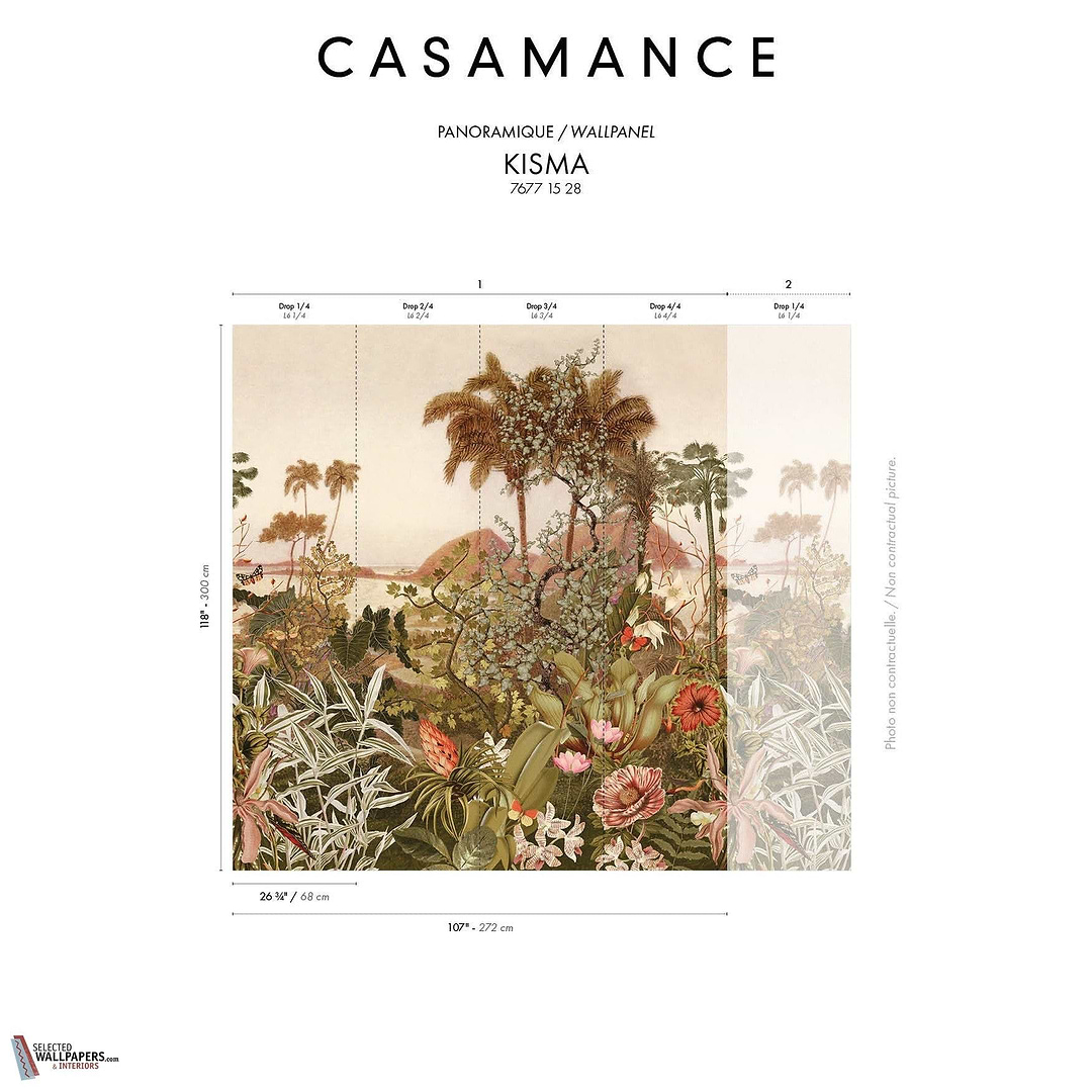 Kisama behang-Casamance-wallpaper-tapete-Selected-Wallpapers-Interiors