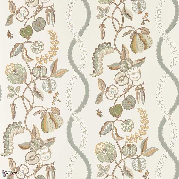 Kitchen garden behang-Sanderson-Gloucestershire pear-Rol-Selected Wallpapers-Interiors