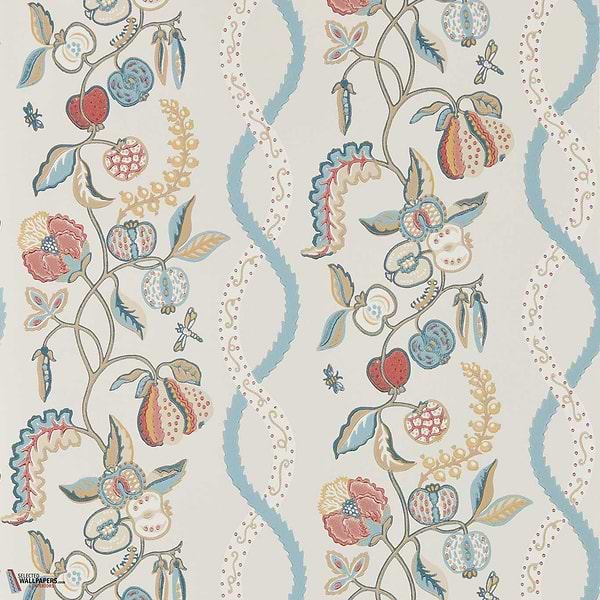 Kitchen garden behang-Sanderson-Wedgwood & gala-Rol-Selected Wallpapers-Interiors