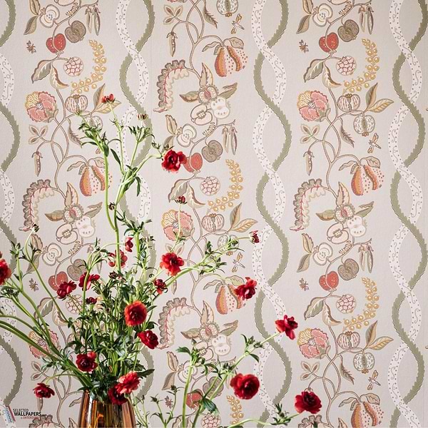 Kitchen garden behang-Sanderson-Selected Wallpapers-Interiors